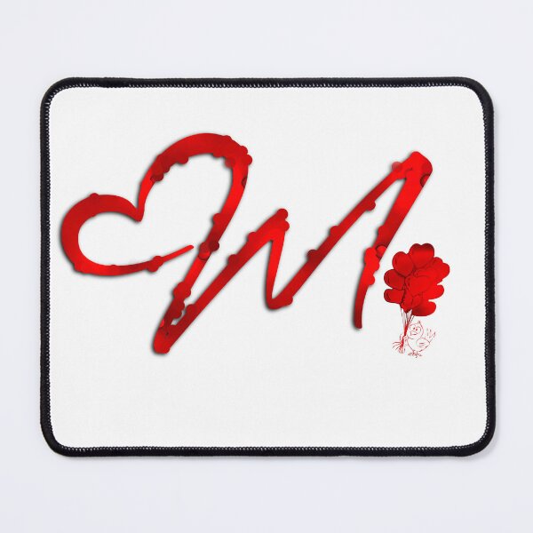 Item preview, Special For Valentine's Day - First Letter of Your Lover Name "M" designed and sold by KAEbrand.
