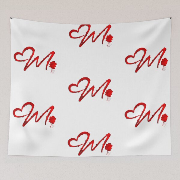 Item preview, Special For Valentine's Day - First Letter of Your Lover Name "M" designed and sold by KAEbrand.
