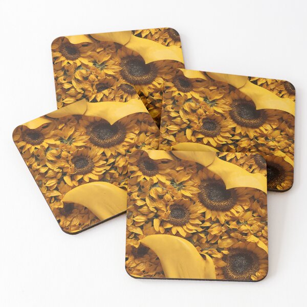 Item preview, Sunflower yellow seamless pattern  designed and sold by nightspeed.