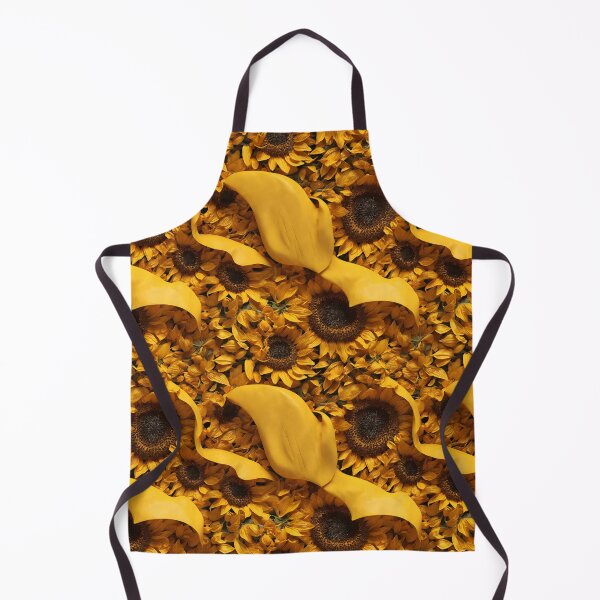 Item preview, Sunflower yellow seamless pattern designed and sold by nightspeed.