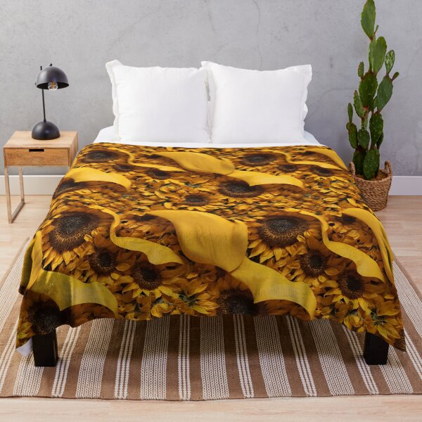 Item preview, Sunflower yellow seamless pattern designed and sold by nightspeed.