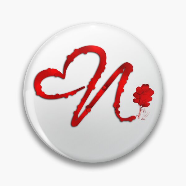 Item preview, Special For Valentine's Day - First Letter of Your Lover Name "N" designed and sold by KAEbrand.