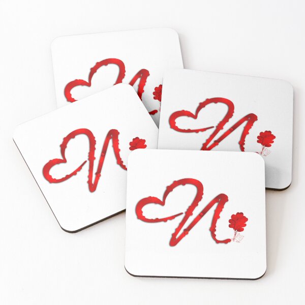 Item preview, Special For Valentine's Day - First Letter of Your Lover Name "N" designed and sold by KAEbrand.