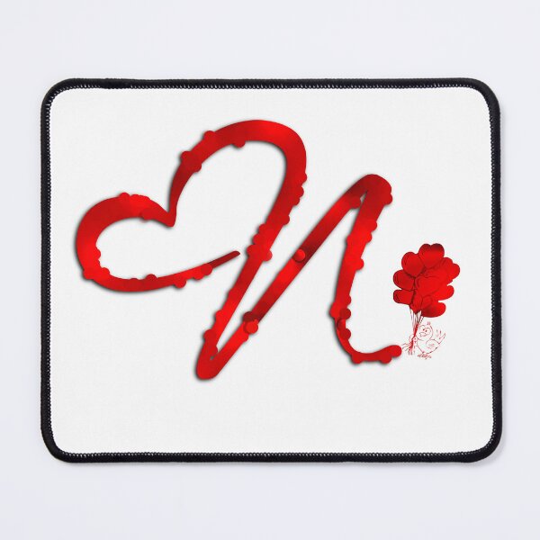 Item preview, Special For Valentine's Day - First Letter of Your Lover Name "N" designed and sold by KAEbrand.