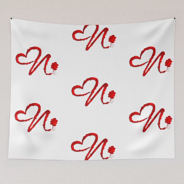 Item preview, Special For Valentine's Day - First Letter of Your Lover Name "N" designed and sold by KAEbrand.