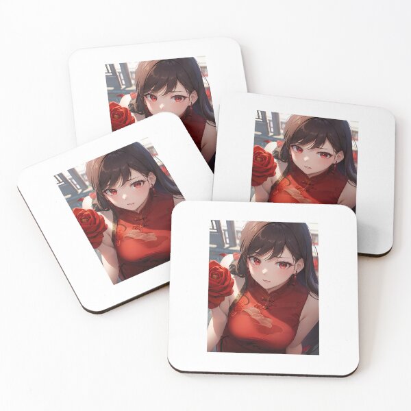 Item preview, Ai animated Valentine's lady designed and sold by lusiakotowska.