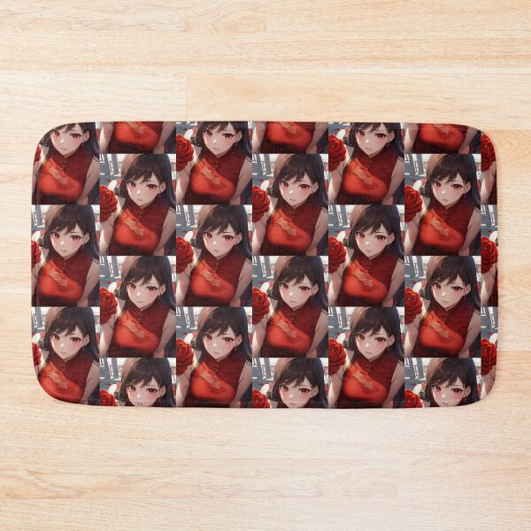 Item preview, Ai animated Valentine's lady designed and sold by lusiakotowska.