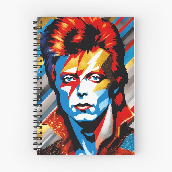 Item preview, David Bowie Art. Ziggy Stardust Glam Rock Polyart designed and sold by kakarikihill.