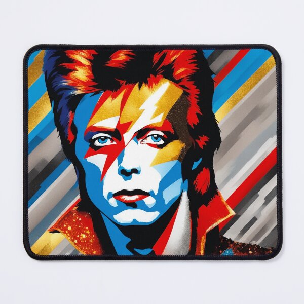 Item preview, David Bowie Art. Ziggy Stardust Glam Rock Polyart designed and sold by kakarikihill.