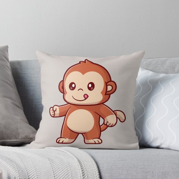 Item preview, Monkey Mischief: Cute Monkey Fist Cartoon designed and sold by hjian8219.