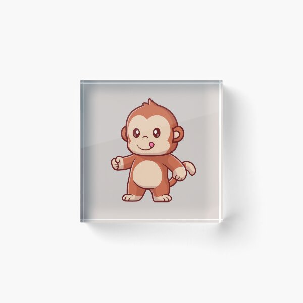 Item preview, Monkey Mischief: Cute Monkey Fist Cartoon designed and sold by hjian8219.