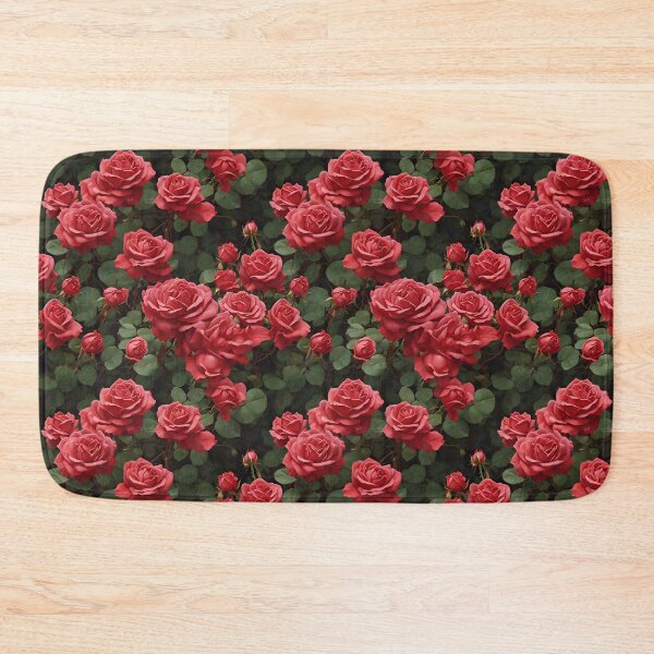 Item preview, Rose flower garden seamless pattern  designed and sold by nightspeed.