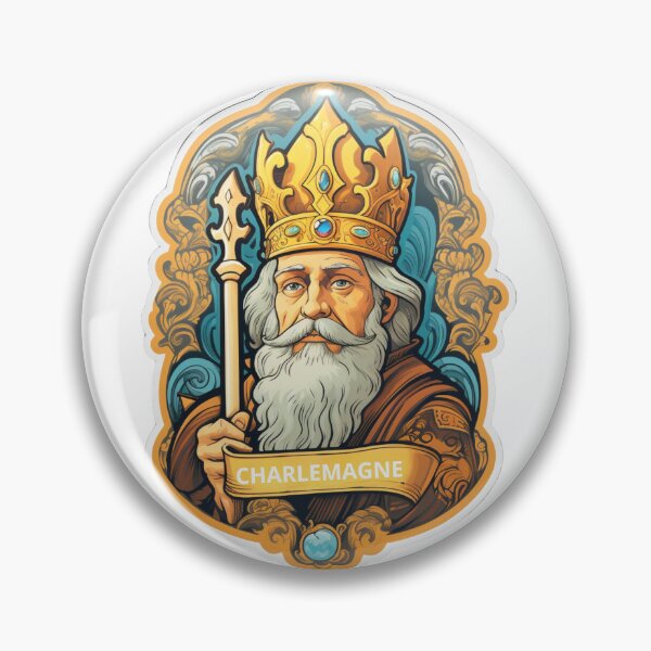 Item preview, Charlemagne, king, Emperor  designed and sold by SMARTKIT  DESIGNAGENCY.
