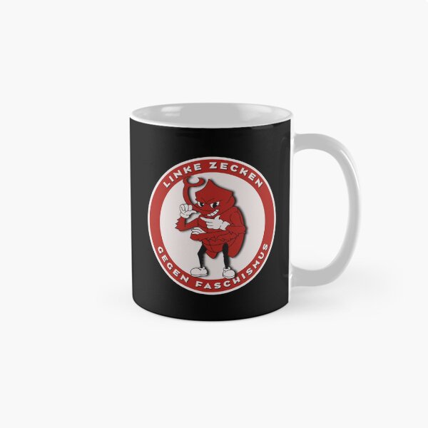 Item preview, Left-wing ticks against fascism - Antifa designed and sold by Dunkelflaute.