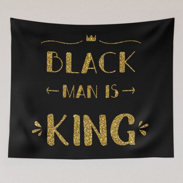 Item preview, Black man is King designed and sold by asanaworld.