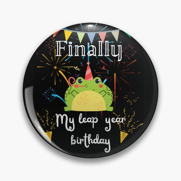 Item preview, Leap year birthday, February 29 designed and sold by Artwithima.