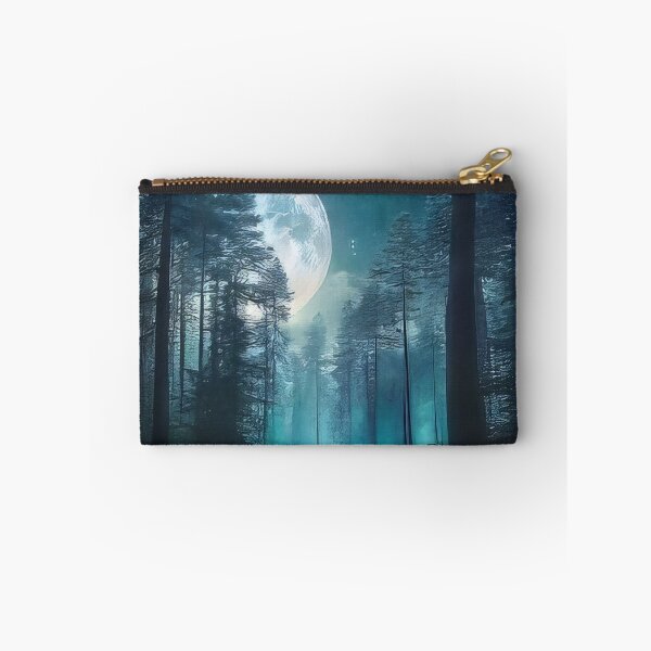 Item preview, Moonlit Forest Clearing Sticker (866) designed and sold by WASjourney.