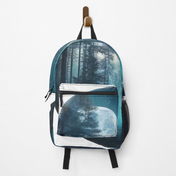 Item preview, Moonlit Forest Clearing Sticker (866) designed and sold by WASjourney.