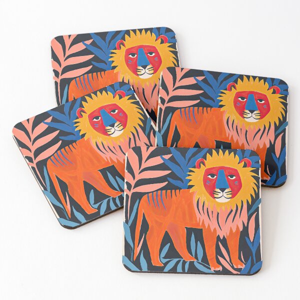 Item preview, Lion artwork savanna Africa designed and sold by ArtHouseNiklas.