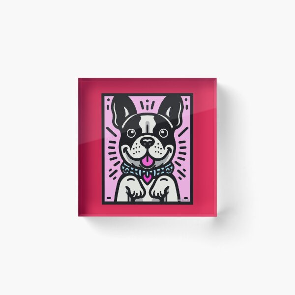 Item preview, Cute French Bulldog Pop Art designed and sold by FunnehGacha.