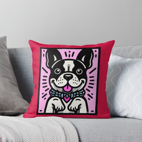 Item preview, Cute French Bulldog Pop Art designed and sold by FunnehGacha.