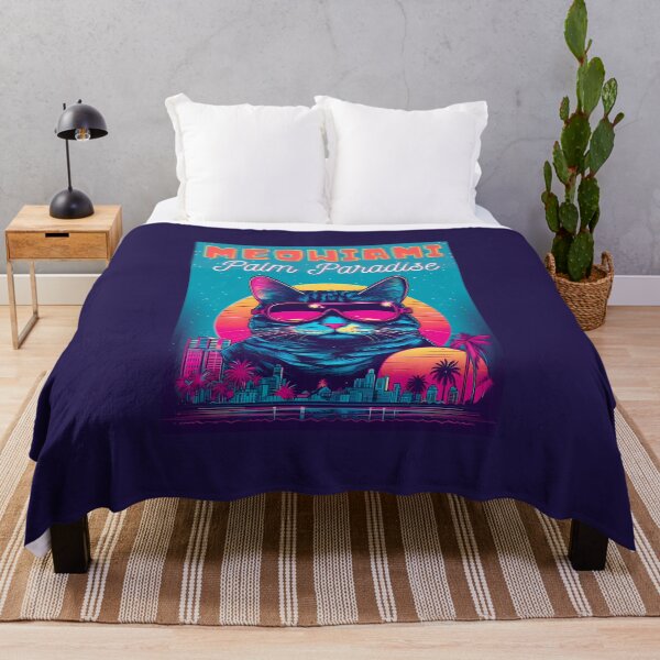 Artikelvorschau, Miami Vice Cat. Meowiami-Kunst. entworfen und verkauft von GiveMeMood.