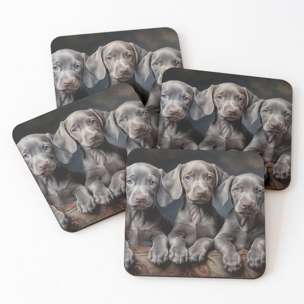 Item preview, Weimaraner puppies designed and sold by PetsArt.