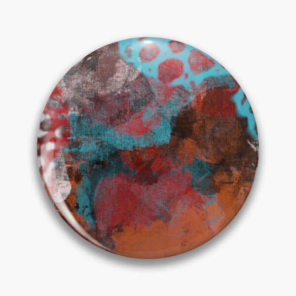 Item preview, Bright Abstract Design in Aqua-Blue, Orange, and Red designed and sold by Jessielee72.
