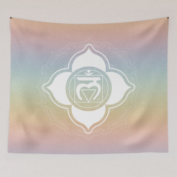 Item preview, Root Chakra Mandala - Rainbow Sorbet + Snow designed and sold by Irene Estelle.