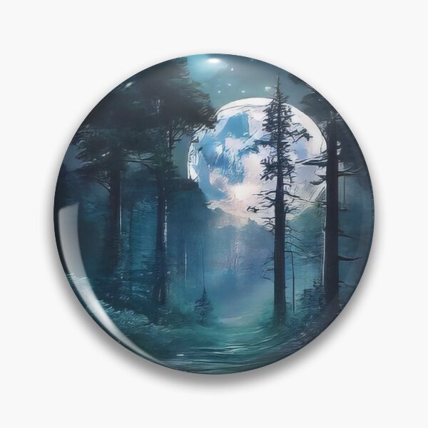 Item preview, Magical Moonlight Sticker (868) designed and sold by WASjourney.