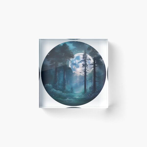 Item preview, Magical Moonlight Sticker (868) designed and sold by WASjourney.