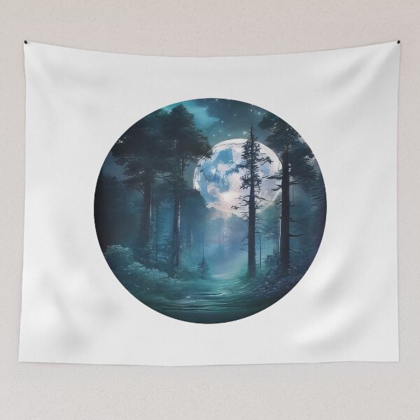 Item preview, Magical Moonlight Sticker (868) designed and sold by WASjourney.