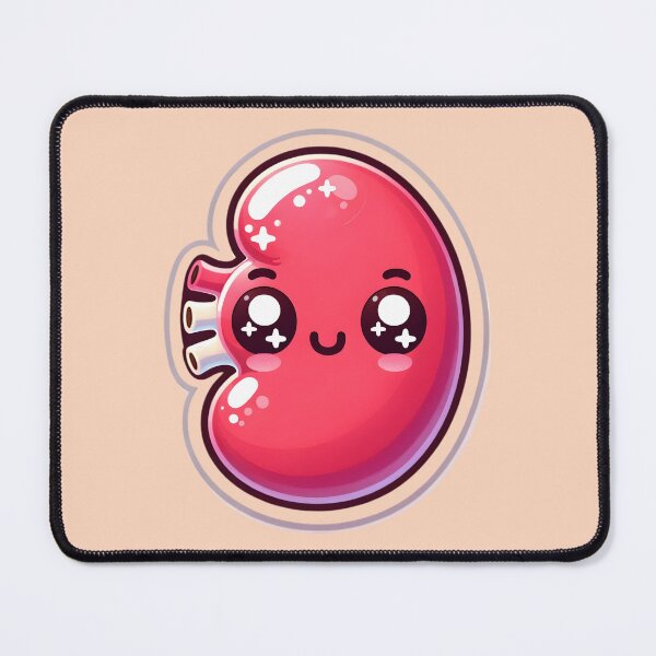 Item preview, Kawaii Kidney Adorably Cute Human Organ Anatomy and Physiology designed and sold by Gay-Koala.