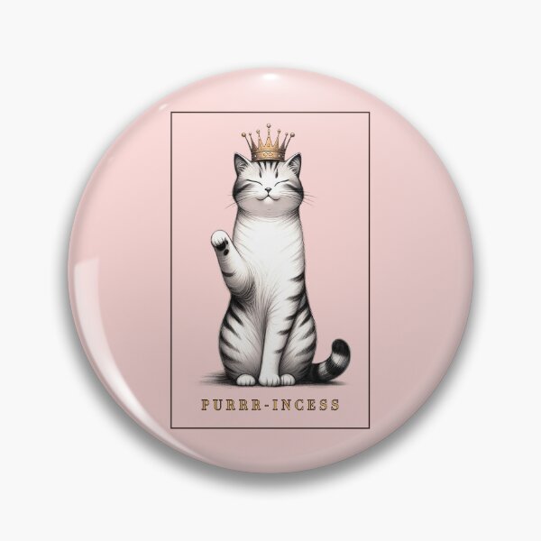 Artikelvorschau, Purrr-incess – Königliche katzenartige Eleganz entworfen und verkauft von RuyaFab.