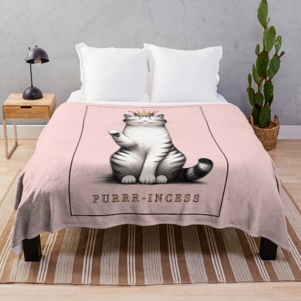 Item preview, Purrr-incess - Royal Feline Elegance designed and sold by RuyaFab.