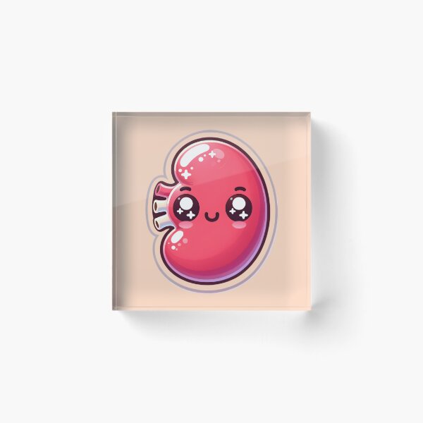 Item preview, Kawaii Kidney Adorably Cute Human Organ Anatomy and Physiology designed and sold by Gay-Koala.
