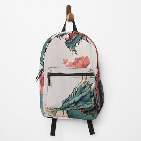 Item preview, dragon with flowers designed and sold by MichalSkib.