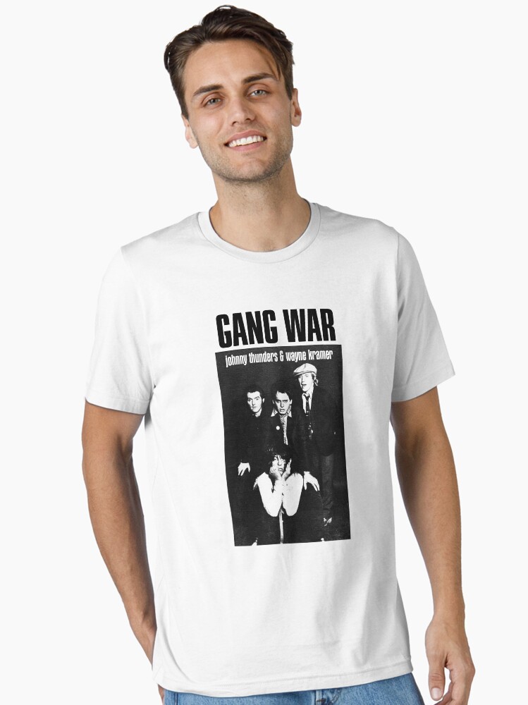 GANG WAR WAYNE KRAMER THUNDERS DETROIT SUPER COOL T-SHIRT