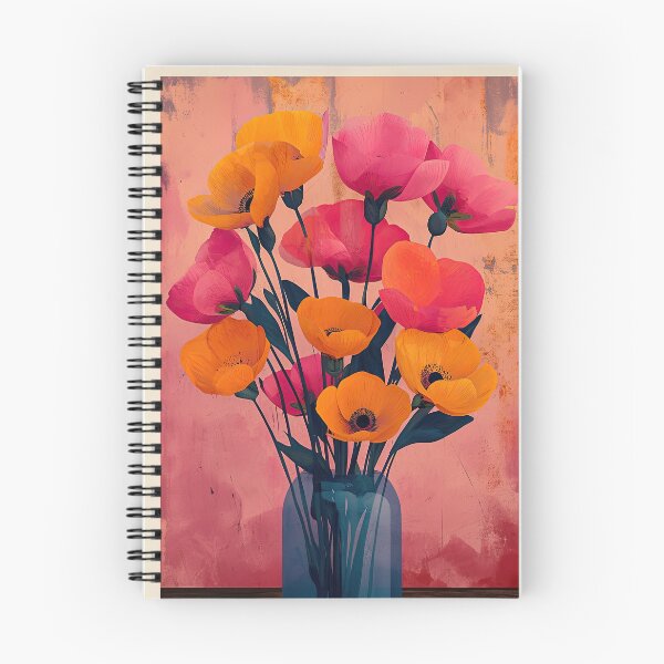 Artikelvorschau, Blumen Blumenvase Strauß Blumenstrauß entworfen und verkauft von ArtHouseNiklas.