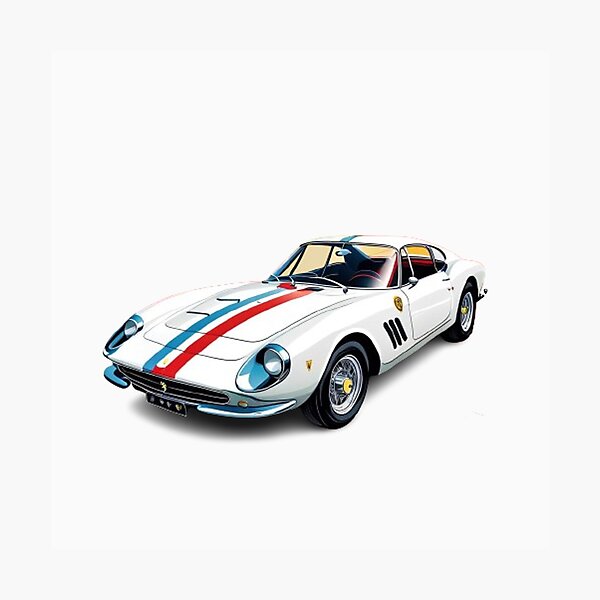 Item preview, “Bursts of Color: An Illustration of a Vintage Car” designed and sold by CHRIST5000.