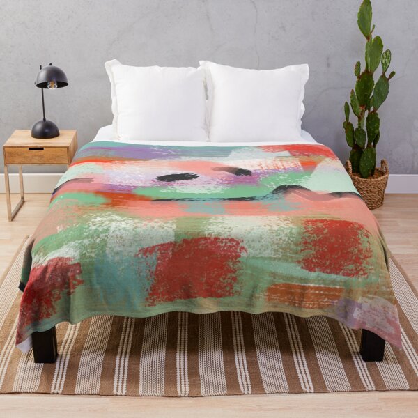 Item preview, Abstract Pastel Colors in Blue, Green, Purple, Peach, and Orange designed and sold by Jessielee72.