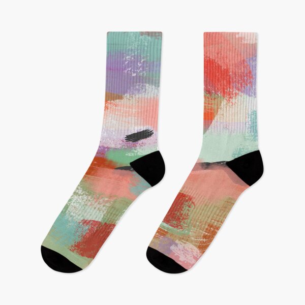 Item preview, Abstract Pastel Colors in Blue, Green, Purple, Peach, and Orange designed and sold by Jessielee72.