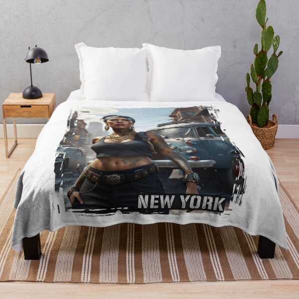 Item preview, The Gangsta Girl of New York designed and sold by DabGraphic.