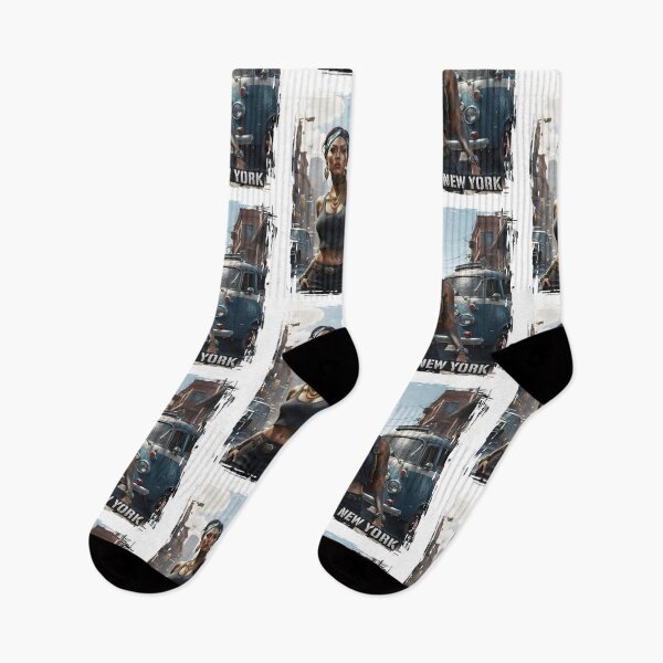 Item preview, The Gangsta Girl of New York designed and sold by DabGraphic.