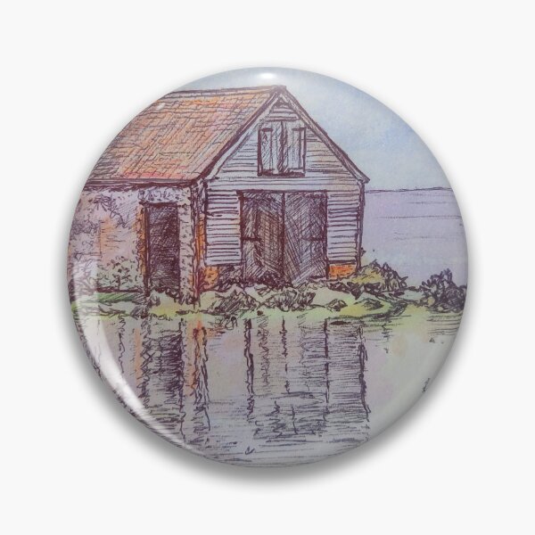 Aperçu de l'œuvre The Coal Barn at High Tide créée et vendue par WillArthur.
