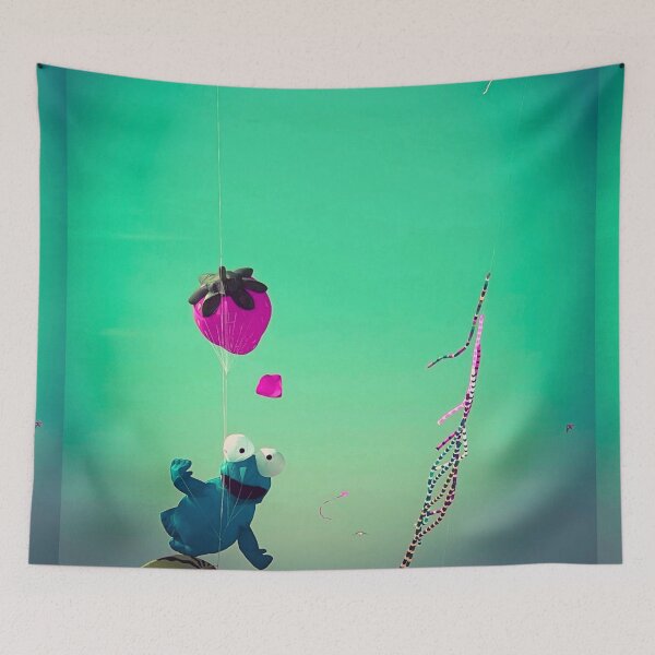 Item preview, Cookie monster on the beach No. 1 designed and sold by asanaworld.