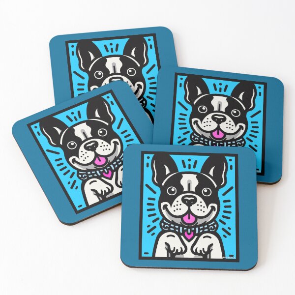 Item preview, Cute French Bulldog Pop Art designed and sold by FunnehGacha.