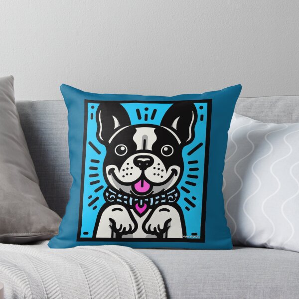 Item preview, Cute French Bulldog Pop Art designed and sold by FunnehGacha.