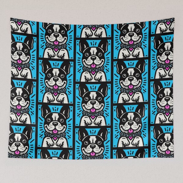 Item preview, Cute French Bulldog Pop Art designed and sold by FunnehGacha.