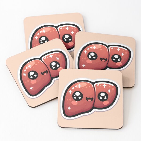 Item preview, Kawaii Liver Adorably Cute Human Organ Anatomy and Physiology designed and sold by Gay-Koala.